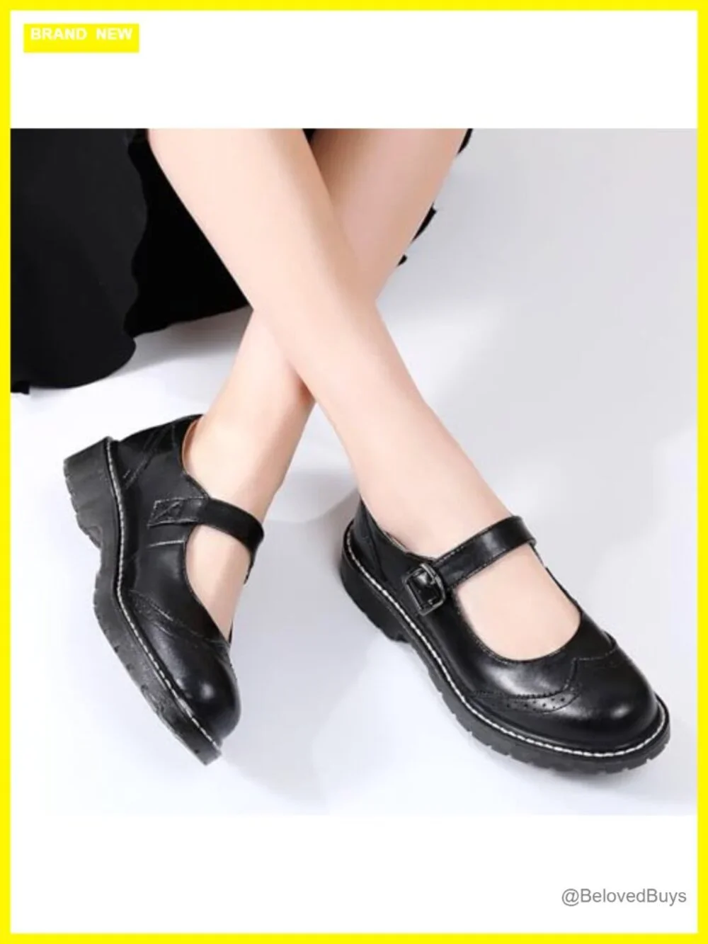 Women's Mary Jane Flats Oxford Shoes Comfort Leather Non-Slip Memory Foam